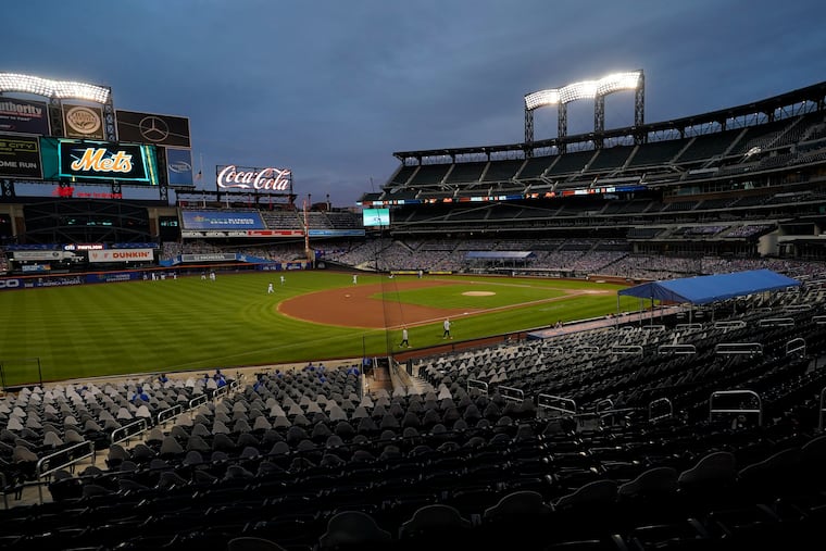 An empty Citi Field before the Mets faced the Baltimore Orioles on Sept. 9. The Mets announced Monday an agreement to be purchased by billionaire hedge fund manager Steve Cohen, subject to the approval of MLB owners.