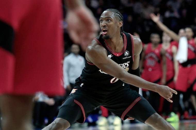 Maxey scored a game-high 31 points to lead the Sixers to a 130-120 win against the Toronto Raptors on Saturday night.