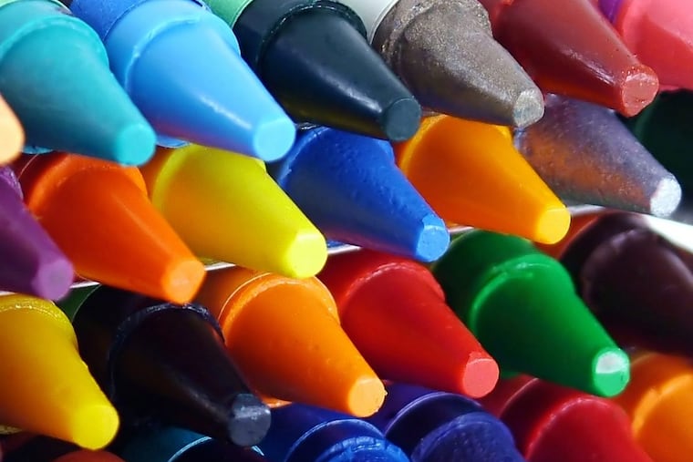 “Excited kids were begging for 3-D dinosaur pencil tins and 72-packs of Crayola crayons – “It comes with a sharpener!”
