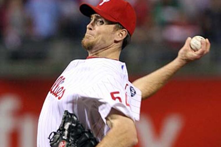 Brad Lidge signed a one-year, $1 million deal with the Nationals on Thursday. (Yong Kim/Staff file photo)