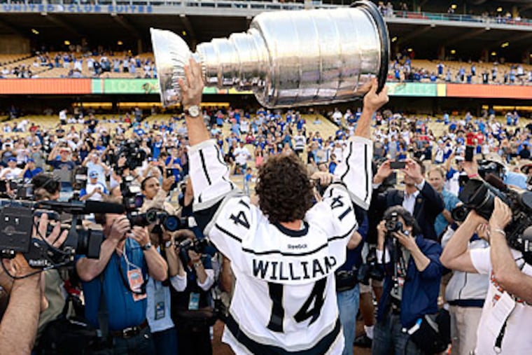The Los Angeles Kings have started their Stanley Cup celebration tour. (Mark J. Terrill/AP)