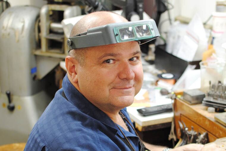 Joe Sermania thought it was time for some change in his Sermania Jewelry shop on East Passyunk Avenue, so he launched a line using just that - change.