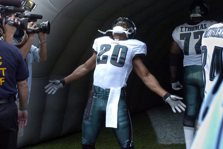 Brian Dawkins is a well-documented fan of the X-Men character Wolverine.