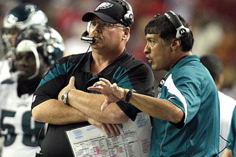 The Eagles' defense improved over the course of the season in Juan Castillo's first year. (David Maialetti/Staff file photo)