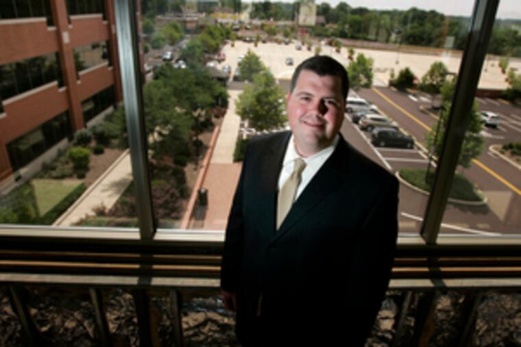 James Wrigley, executive vice president of Trefoil, at Towamencin Corporate Center, at the Lansdale exit of the Penna. Turnpike.