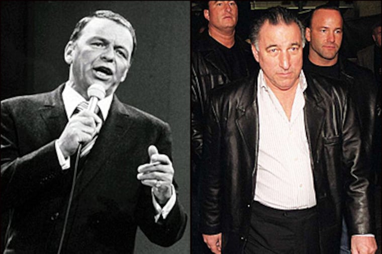 Audiotapes that reveal Antonio "Tony Bananas" Caponigro hatred of Frank Sintra (left) may be introduced in the criminal trial of reputed Philly mobster Joseph "Uncle Joe" Ligambi (right).
