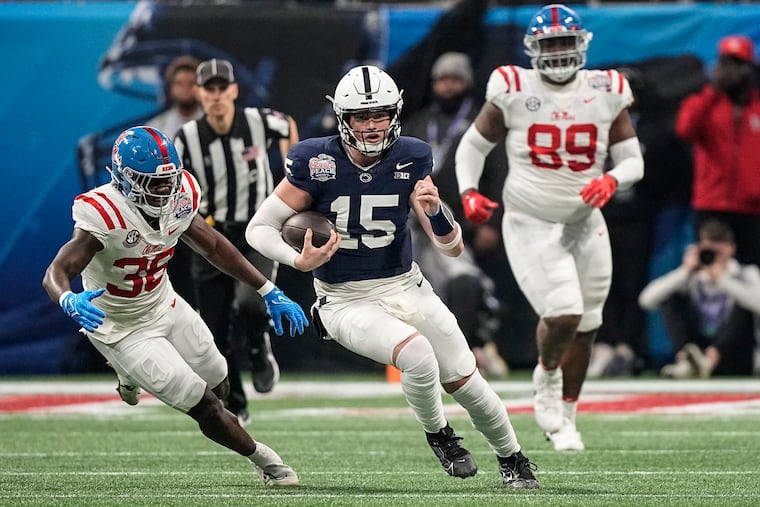Drew Allar enters years two as the presumptive starter for Penn State and head coach James Franklin believes he's ready to "take the next step."