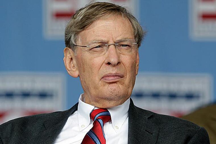 Major League Baseball Commissioner Bud Selig. (Mike Groll/AP)