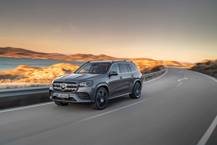 The GLS580 from Mercedes has gotten even longer and bigger for the 2020 model year and focuses its growth on increased second-row space.