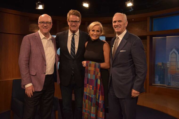 Morning Joe co-hosts Mika Brzezinski and Joe Scarborough spoke to Independence Blue Cross employees last week in Philadelphia, at the invitation of IBX CEO Daniel J. Hilferty.