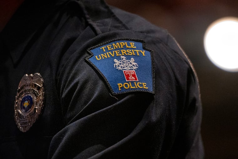 Temple University Police Department patch