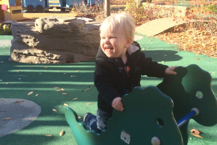 An unnamed youngster playing at Smith Memorial Playground to go with KIDD11F