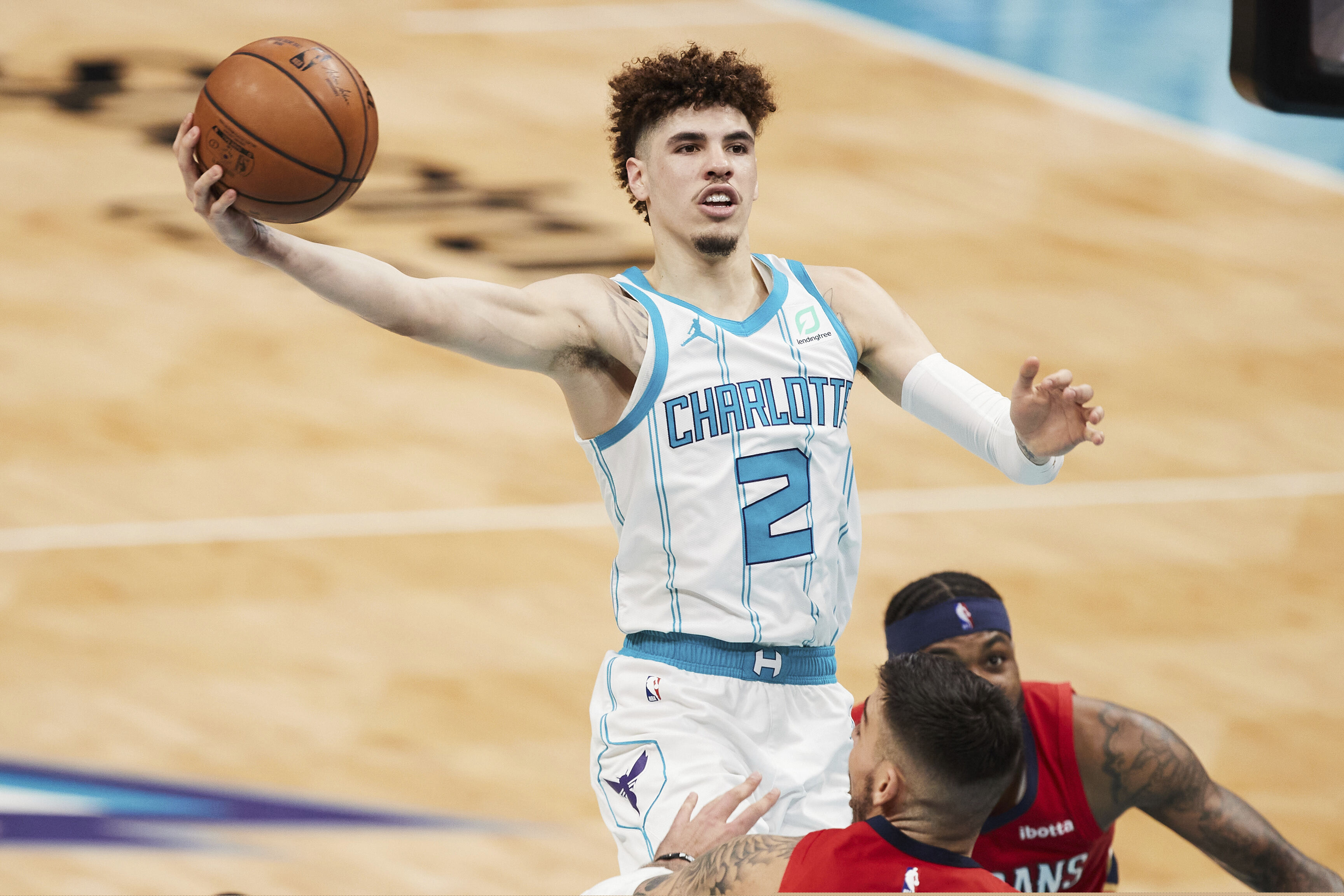 Rookie of the Year candidate point guard LaMelo Ball averages 15.7 points and 6.1 assists for Charlotte.