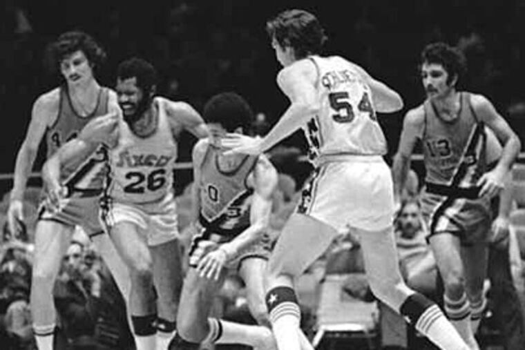 The 1972-73 Sixers own the worst record in NBA history at 9-73. (AP file photo)