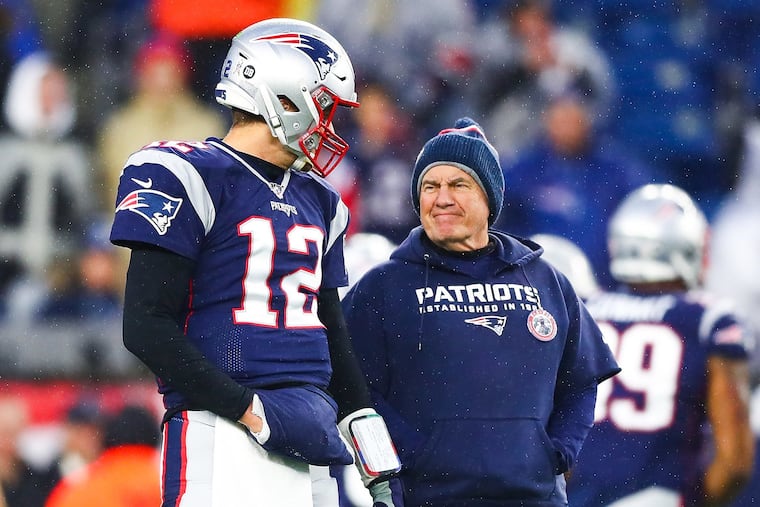 Tom Brady will be Tampa Bay's quarterback. Bill Belichick's QB? Well ...