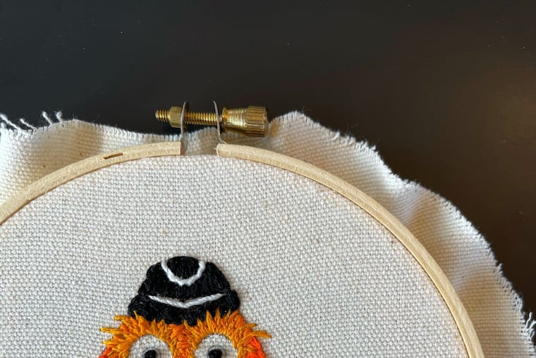 This is the pattern Lea Saccomanno will use to teach her virtual Gritty embroidery workshop.