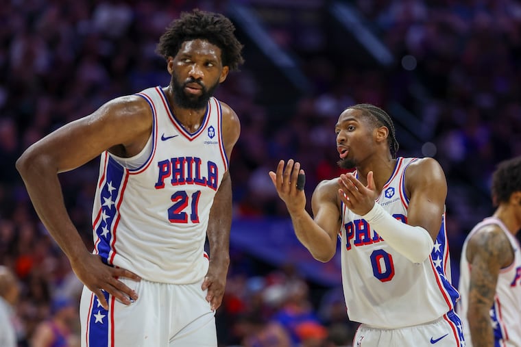 Joel Embiid's return from an appendectomy was not enough to win him the favor of Sixers fans.