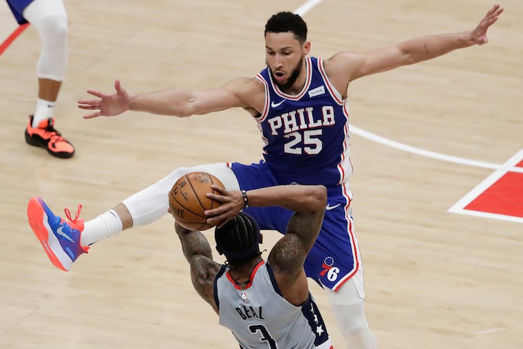 Ben Simmons is kicking up his heels now that his season is over.