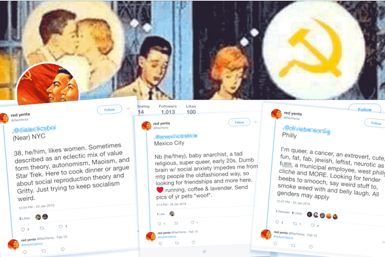 Red Yenta is a new matchmaking venture for Socialists