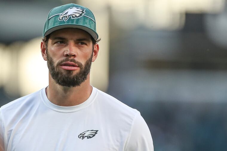 Eagles tight end Dallas Goedert isn't ready to bench himself on his fantasy football team.