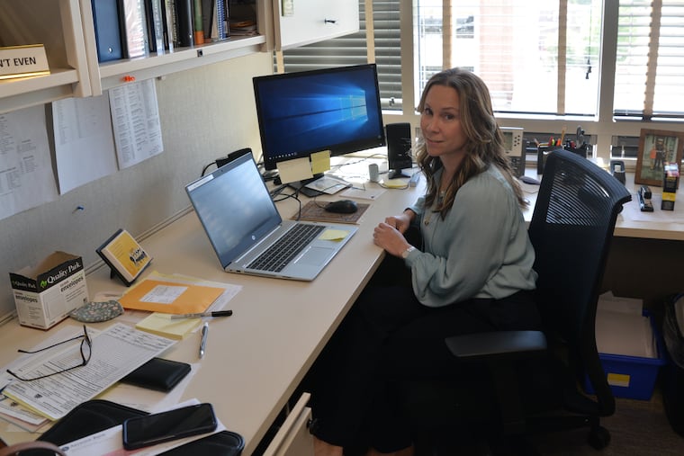 Christine Bleiler, a Chester County detective, consulted on the HBO television show "Mare Of Easttown," filmed in Chester and Delaware County.