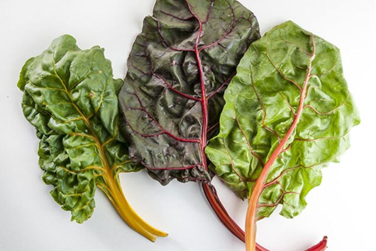 Summer brings fresh greens, such as chard and baby chard, filling the bins at farmers' markets breaking the rule of kale which seems ever present today. (Bill Hogan/Chicago Tribune/MCT)