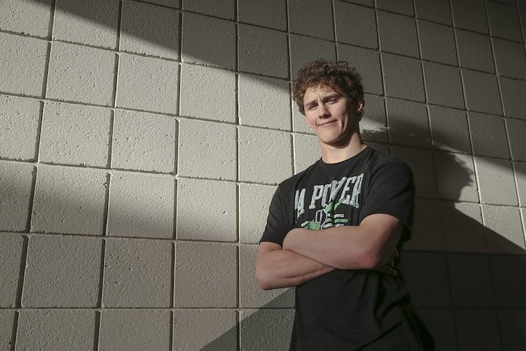 Pennridge wrestler Josh Stillings
