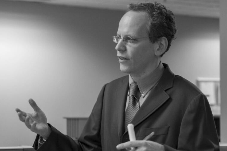 Ilann Maazel , attorney for the Green Party's Jill Stein's campaign, presents his arguments for a recount of votes in select wards to the city commissioners. CLEM MURRAY / Staff Photographer