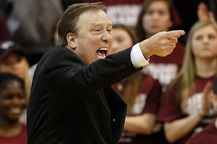 Jefferson University women's basketball coach Tom Shirley is the winningest local women's college coach of all-time.