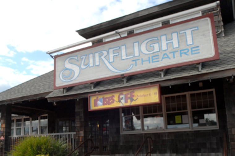 The Surflight Theatre in Beach Haven seats 450 and shares its building with the affiliated Show Place Ice Cream Parlour. (April Saul / Staff Photographer)