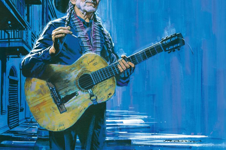 The album cover to Willie Nelson's 'That's Life.'