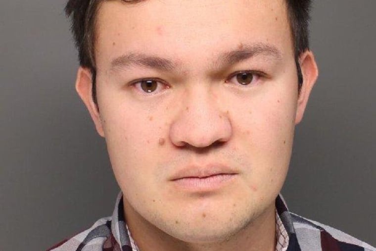 Francis Reppert Jr., 26, was arraigned Friday on charges of invasion of privacy and indecent exposure.