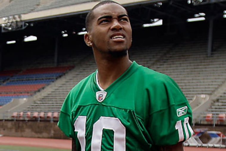 "I'm not going to sit here and be a crybaby about it," DeSean Jackson said. (David Maialetti/Staff Photographer)