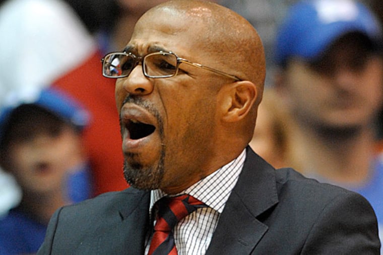 Penn head coach Jerome Allen. (Sara D. Davis/AP)