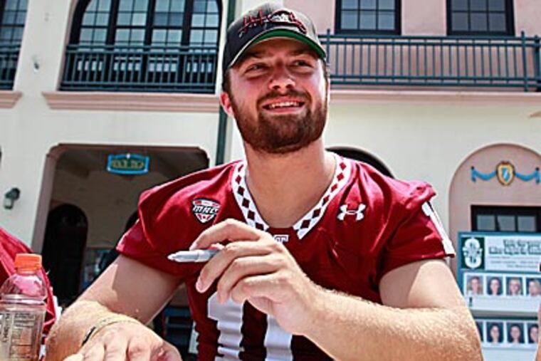 "Now, the mind-set is win. Just win," Temple quarterback Chris Coyer said. (David Swanson/Staff Photographer)