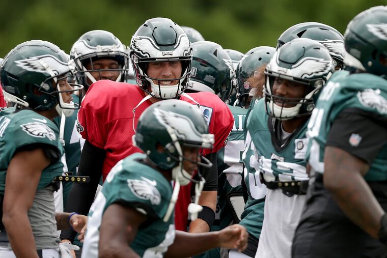 Nick Foles is getting the start on Sunday.