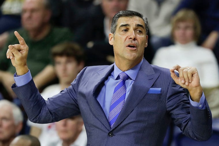 Villanova head coach Jay Wright in December 2018.