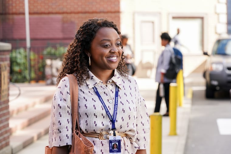 “Abbott Elementary” creator Quinta Brunson also plays an optimistic second-grade teacher on the show.