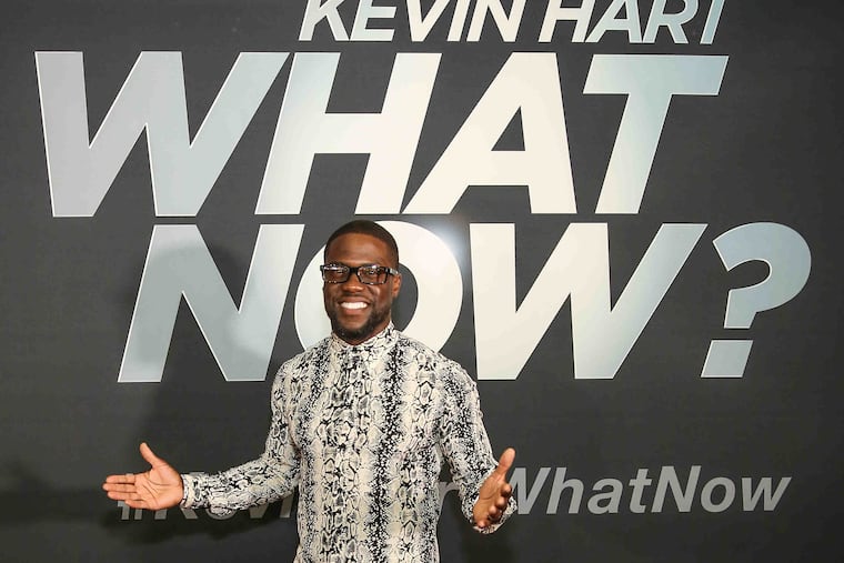 Kevin Hart on red carpet prior to screening of his new movie "Kevin Hart: What Next?" at the UA Riverview 17 on Columbus Blvd. Wednesday, October 12, 2016. STEVEN M. FALK / Staff Photographer