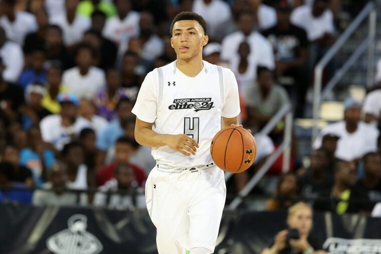 Jahvon Quinerly starred at Hudson Catholic (N.J.) and committed to Villanova in February.
