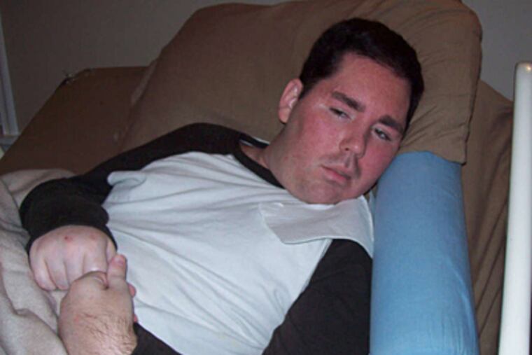 Jimmy Trainor is the only area resident who responded to Ambien in a trial on people with severe brain injuries.