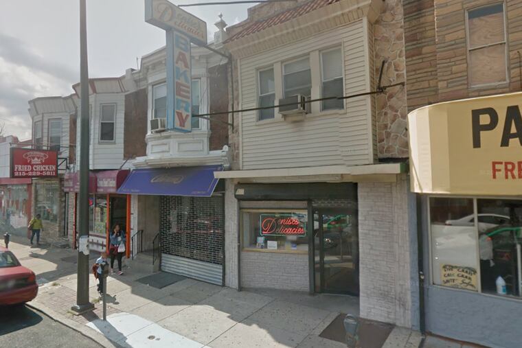 A fire ripped through Denise's Delicacies in North Philadelphia early Sunday, causing the building to suffer significant damage.