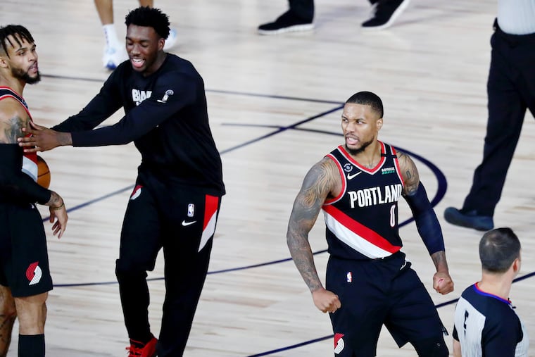 Damian Lillard is on a mission to get the Trail Blazers to the playoffs.