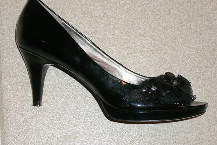 Sexy shoes that were donated to Goodwill.