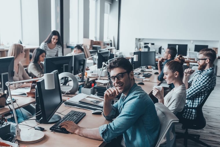 Workers in open office seating had less daytime stress and greater activity levels compared to those employees in private offices and cubicles.
