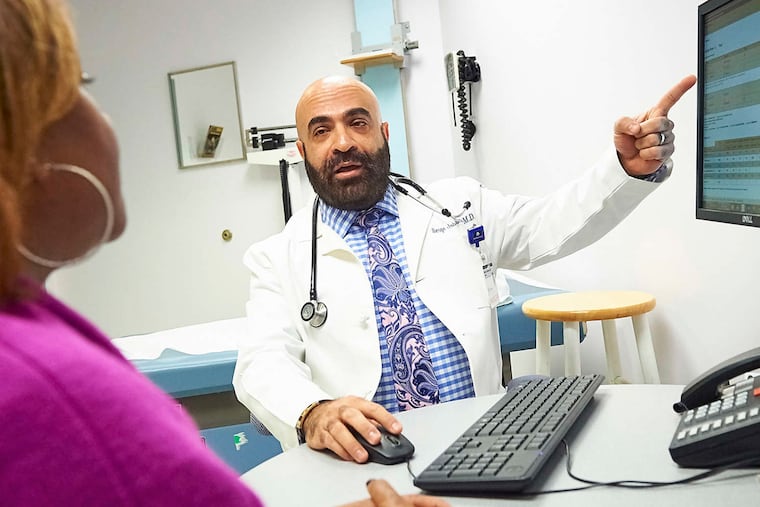 Jefferson's Serge Jabbour said patients who lose weight often tell him, "My memory is better. I can think better."