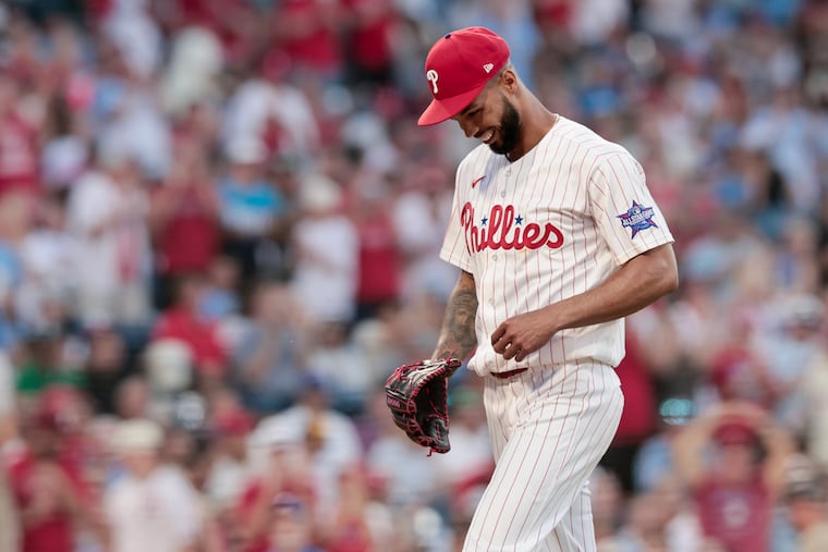 Cristopher Sánchez's scoreless streak ended at 50⅔ innings, the fifth-longest overall — and the longest by a left-hander — since at least 1893 when the mound moved to its current distance.