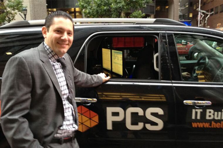 Anthony Mongeluzo is founder and CEO of PCS, a company that provides customized IT solutions for clients. (Michael Hinkelman / Staff)