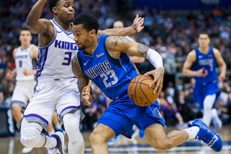 Trey Burke (23) showcased his offensive skill set during Monday's first day of practice.