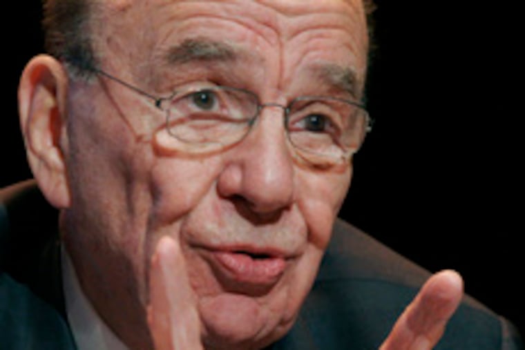 Rupert Murdoch last year. His firm owns 170 newspapers and the Fox News cable network.